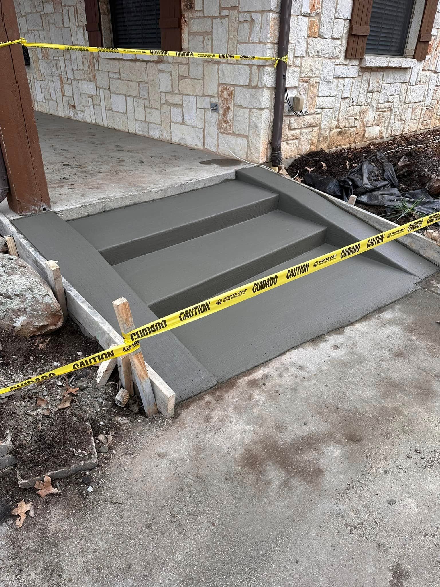 Concrete Driveway Pouring